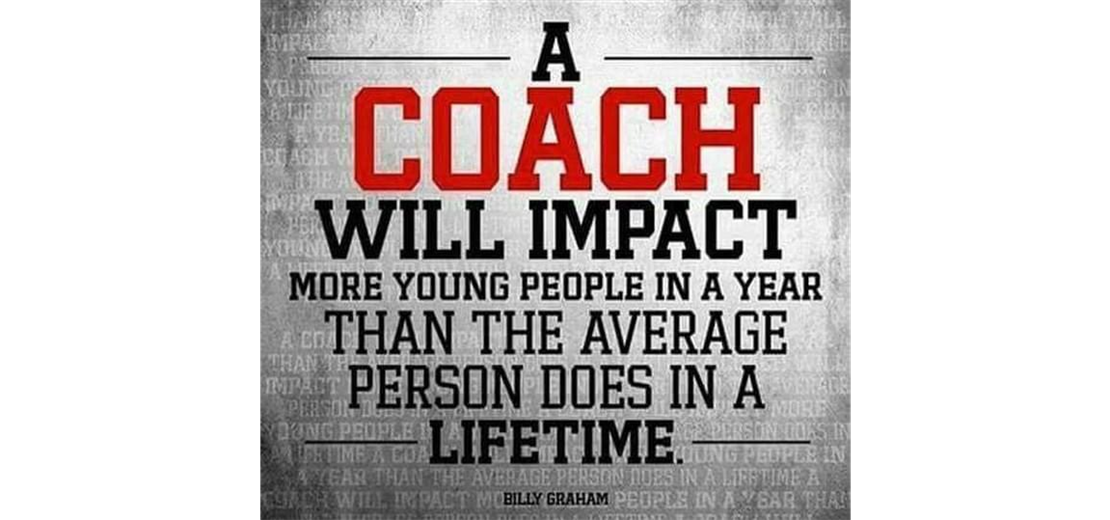 Coach will impact...Billy Graham